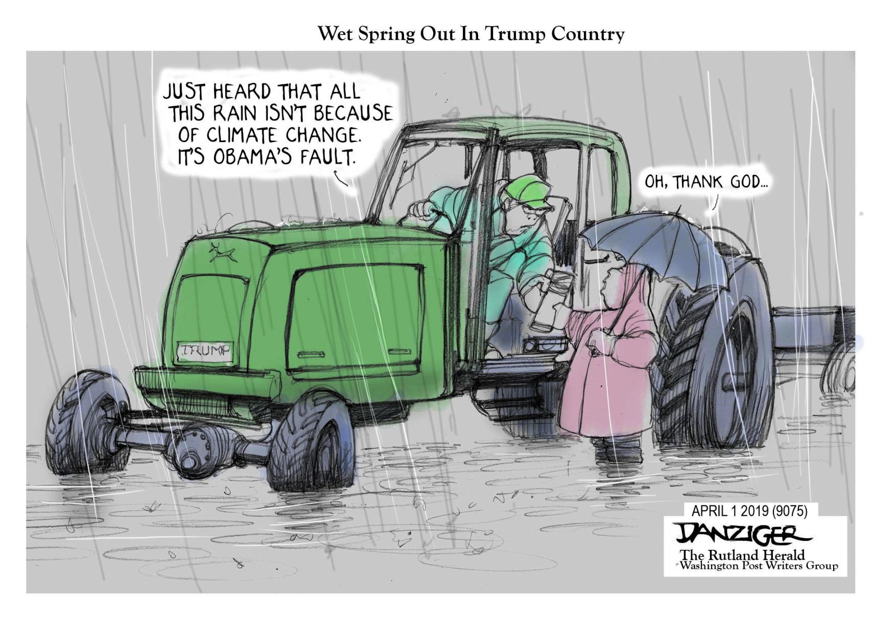 Jeff Danziger cartoon